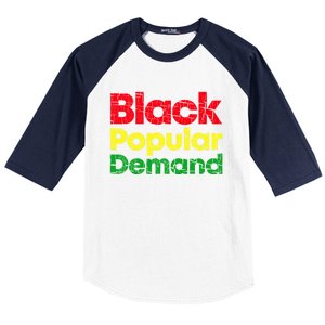 Black Due To Popular Ded History Melanin Equality Cool Gift Baseball Sleeve Shirt