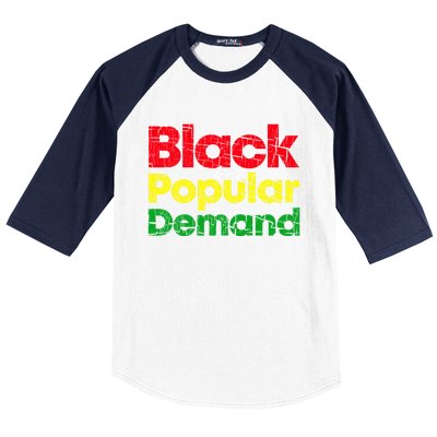 Black Due To Popular Ded History Melanin Equality Cool Gift Baseball Sleeve Shirt