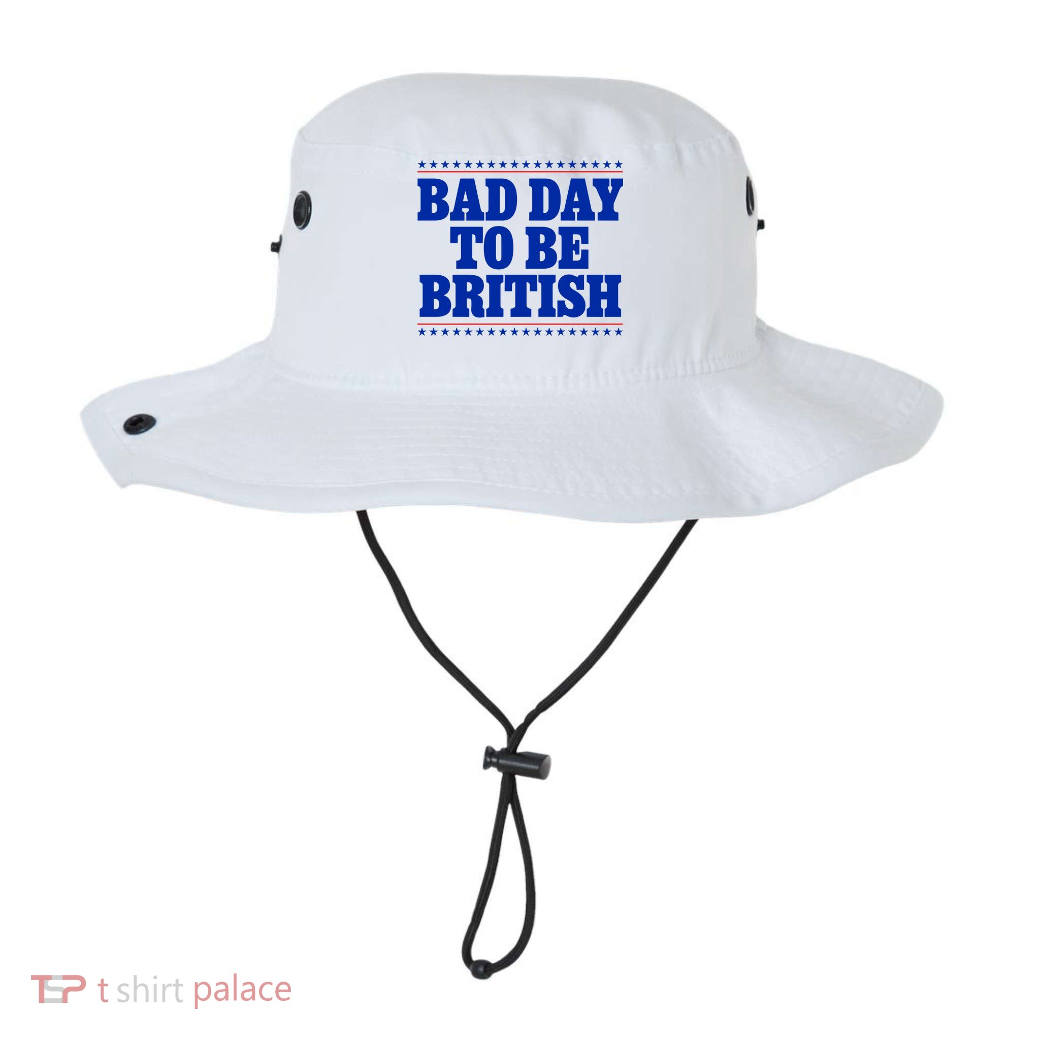Bad Day To Be British Funny 4th Of July Bucket Hat