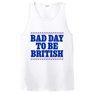 Bad Day To Be British Funny 4th Of July PosiCharge Competitor Tank