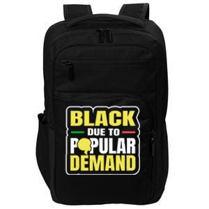 Black Due To Popular Ded History Melanin Equality Gift Impact Tech Backpack