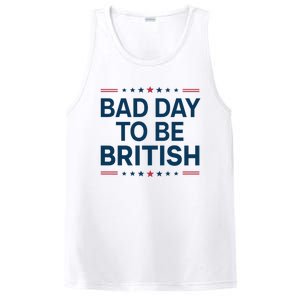 Bad Day To Be British Funny 4th Of July Humor Quote PosiCharge Competitor Tank