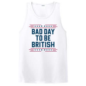 Bad Day To Be British Funny 4th Of July Humor Quote PosiCharge Competitor Tank