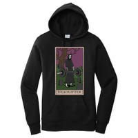 Bodybuilding Deadlifter Tarot Card Strength Training Women's Pullover Hoodie