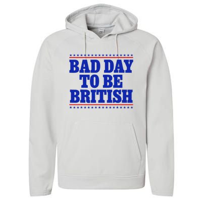 Bad Day To Be British Performance Fleece Hoodie