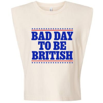 Bad Day To Be British Garment-Dyed Women's Muscle Tee