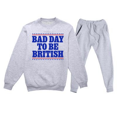 Bad Day To Be British Premium Crewneck Sweatsuit Set