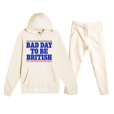 Bad Day To Be British Premium Hooded Sweatsuit Set