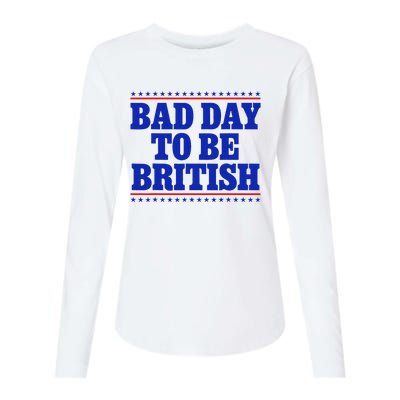 Bad Day To Be British Womens Cotton Relaxed Long Sleeve T-Shirt