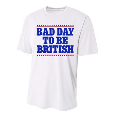 Bad Day To Be British Performance Sprint T-Shirt