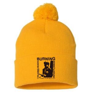 Burning Down The House Pom Pom 12in Knit Beanie