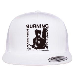 Burning Down The House Flat Bill Trucker Hat