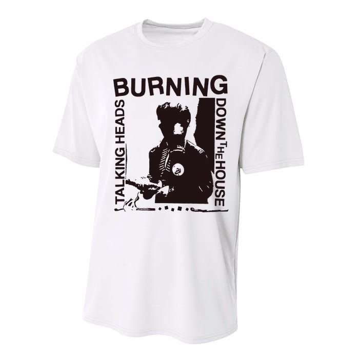 Burning Down The House Performance Sprint T-Shirt