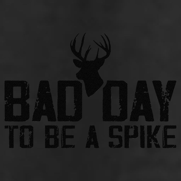 Bad Day To Be A Spike Hunting Season Funny Golf Towel