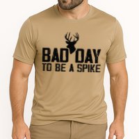 Bad Day To Be A Spike Hunting Season Funny Cooling Performance Crew T-Shirt