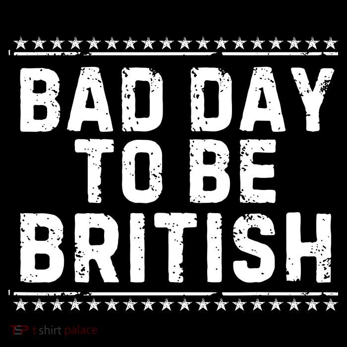 Bad Day To Be British Funny 4th Of July Flatbill Hat