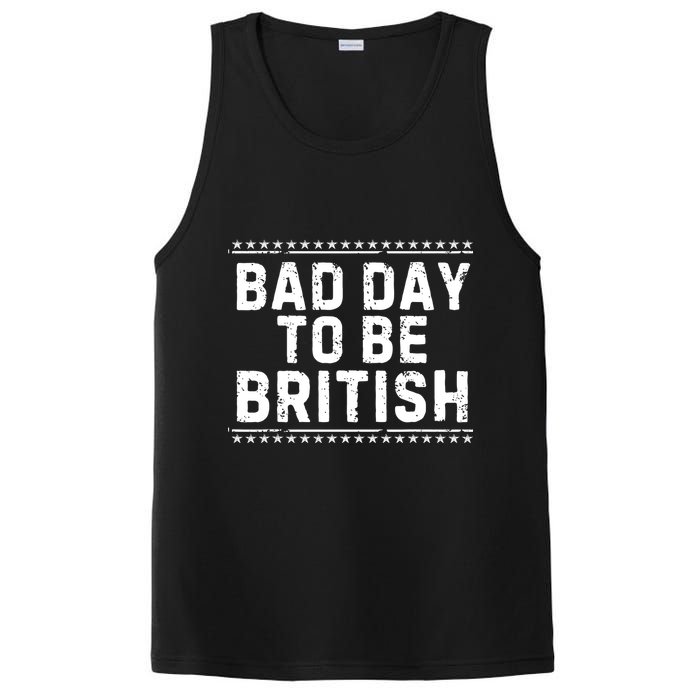 Bad Day To Be British Funny 4th Of July PosiCharge Competitor Tank