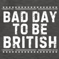 Bad Day To Be British Funny 4th Of July Vector Backpack