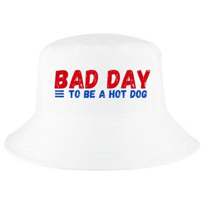 Bad Day To Be A Hot Dog Cool Comfort Performance Bucket Hat