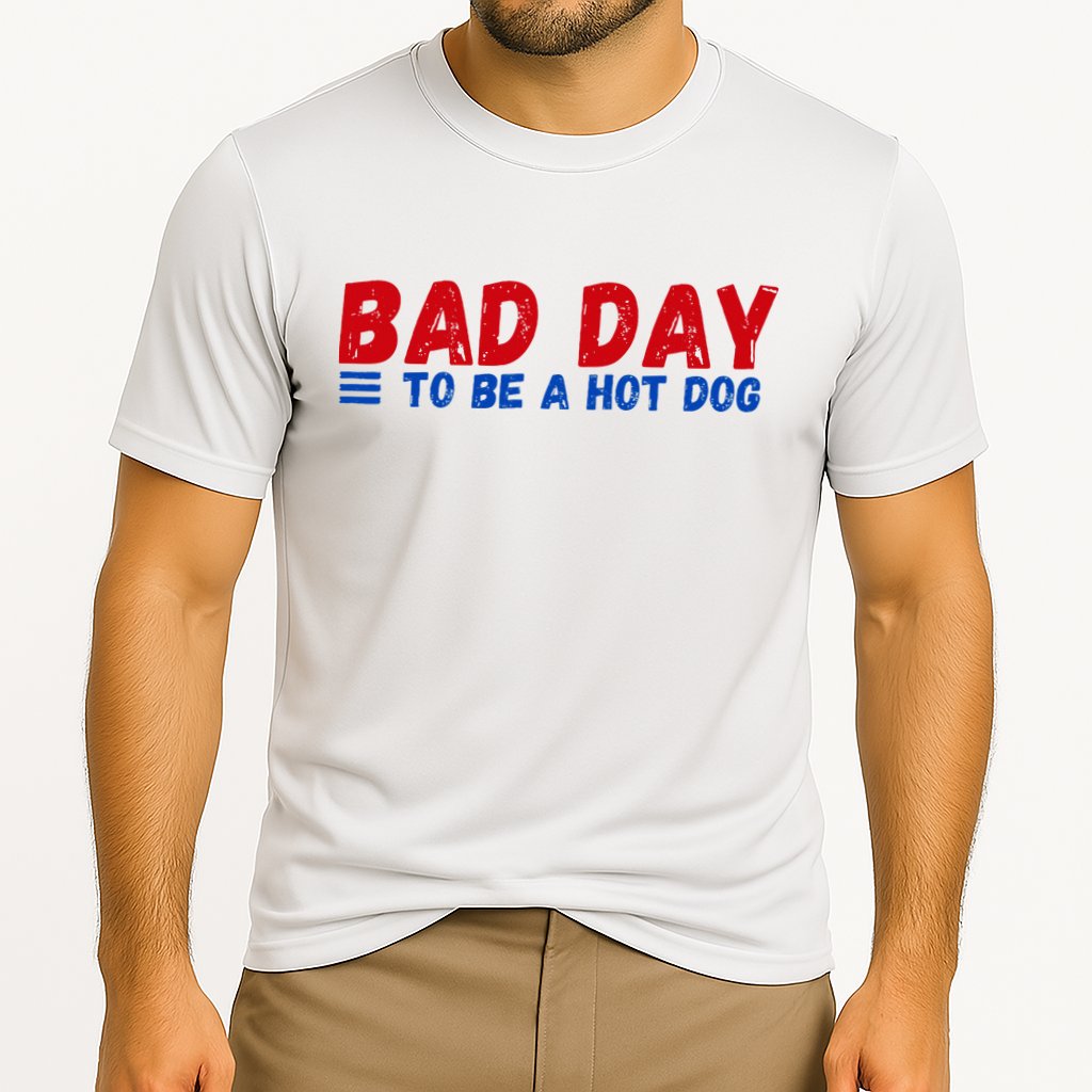 Bad Day To Be A Hot Dog Performance Shirt