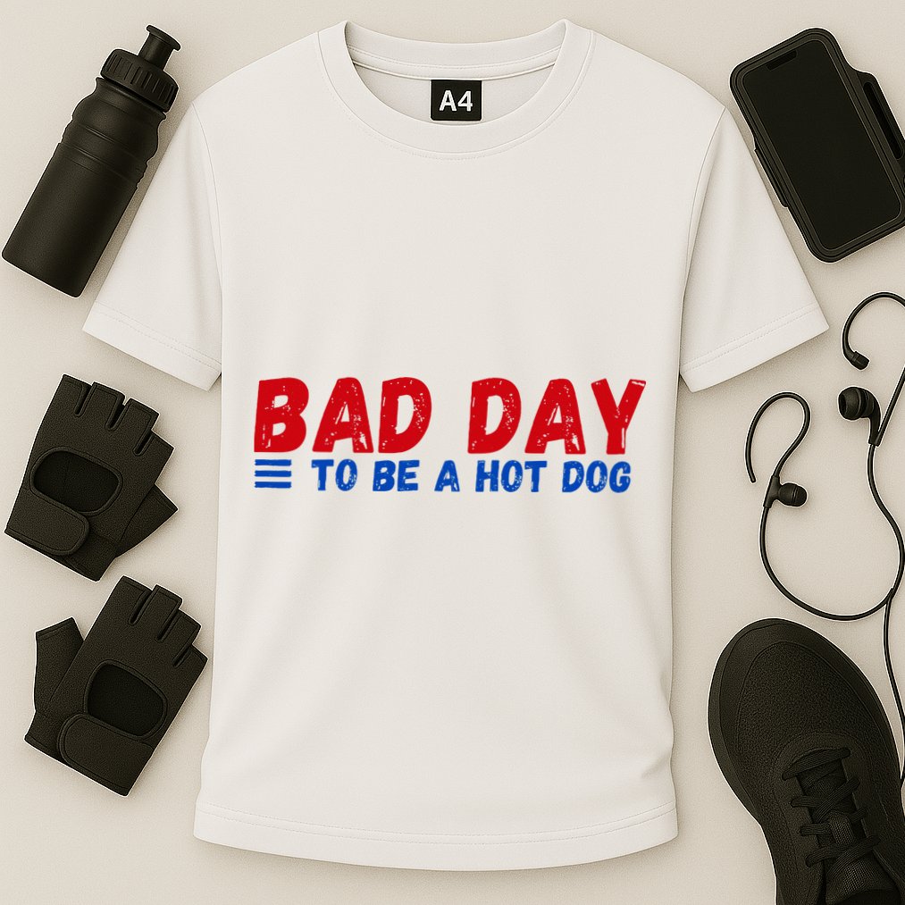 Bad Day To Be A Hot Dog Performance Shirt