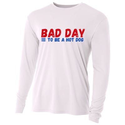 Bad Day To Be A Hot Dog Cooling Performance Long Sleeve Crew