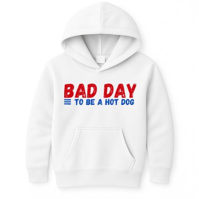 Bad Day To Be A Hot Dog Kids Hoodie