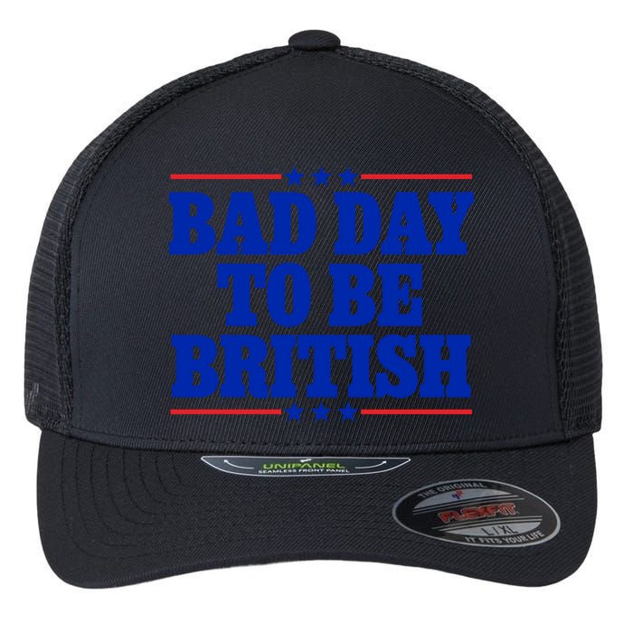 Bad Day To Be British Flexfit Unipanel Trucker Cap