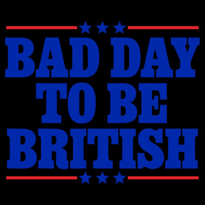 Bad Day To Be British 16oz Travel Tumbler