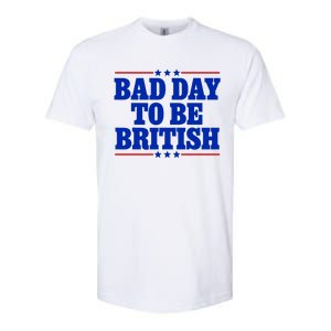 Bad Day To Be British Softstyle CVC T-Shirt