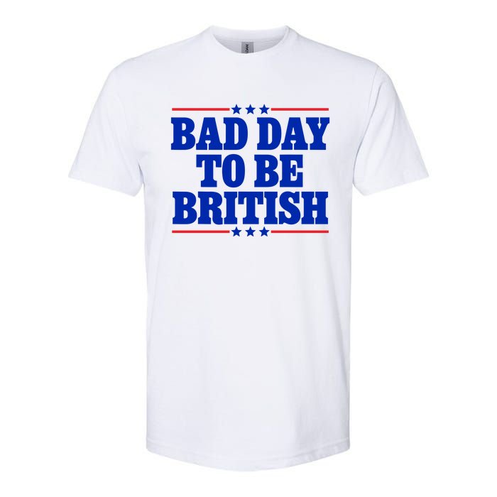 Bad Day To Be British Softstyle CVC T-Shirt