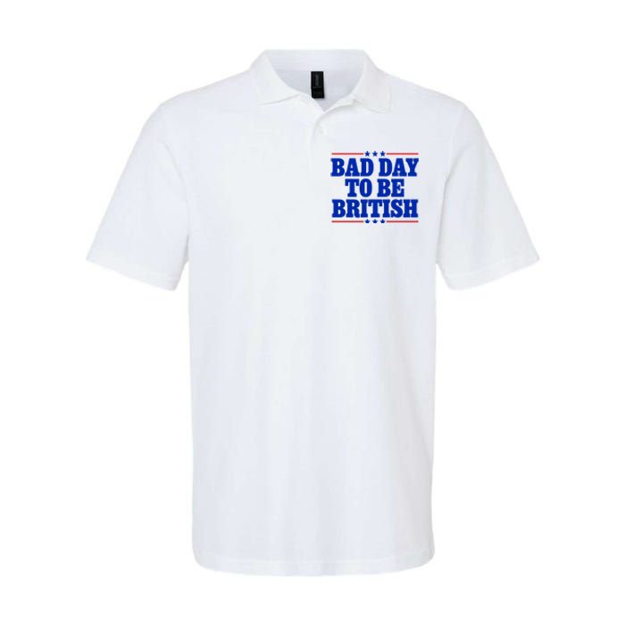 Bad Day To Be British Softstyle Adult Sport Polo