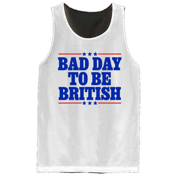 Bad Day To Be British Mesh Reversible Basketball Jersey Tank