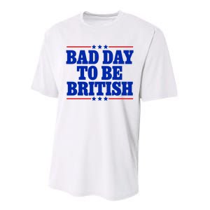 Bad Day To Be British Performance Sprint T-Shirt