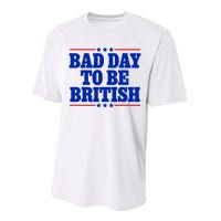 Bad Day To Be British Performance Sprint T-Shirt