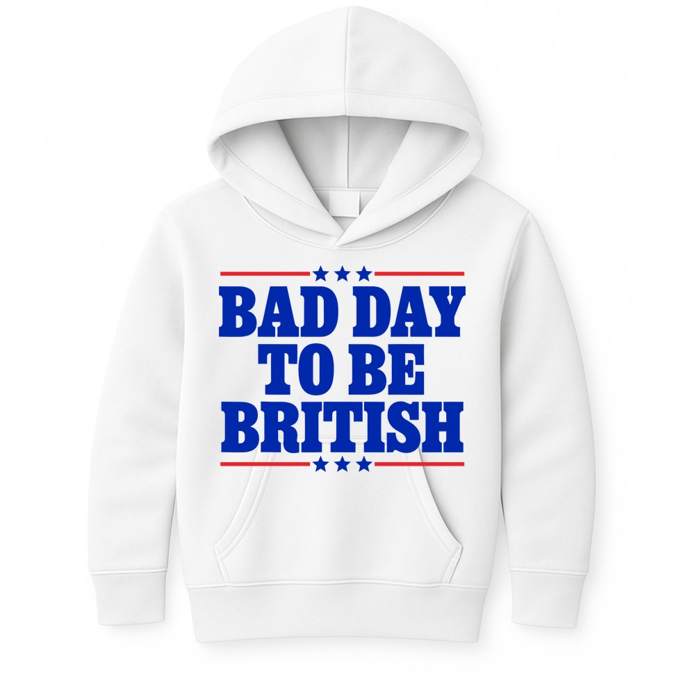 Bad Day To Be British Kids Hoodie