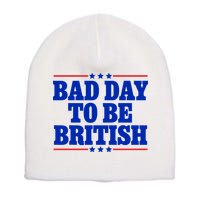 Bad Day To Be British Short Acrylic Beanie