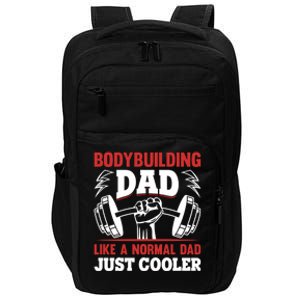 Bodybuilding Daddy Training Fitness Gym Powerlifting Dad Gift Impact Tech Backpack