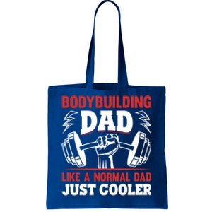 Bodybuilding Daddy Training Fitness Gym Powerlifting Dad Gift Tote Bag