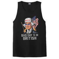 Bad Day To Be British Patriotic George Washington 4th July PosiCharge Competitor Tank