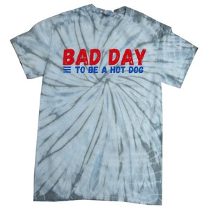 Bad Day To Be A Hot Dog Tie-Dye T-Shirt