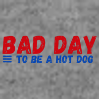 Bad Day To Be A Hot Dog Toddler Hoodie