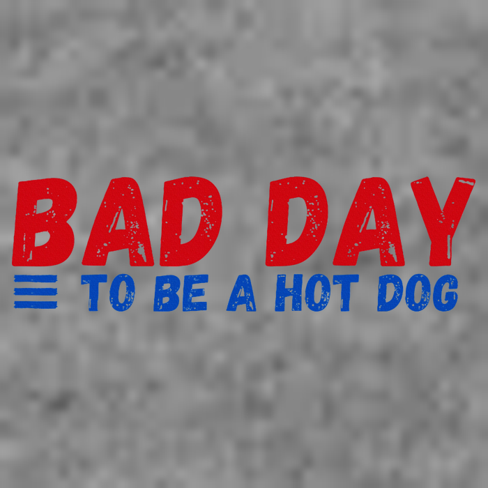 Bad Day To Be A Hot Dog Toddler Hoodie