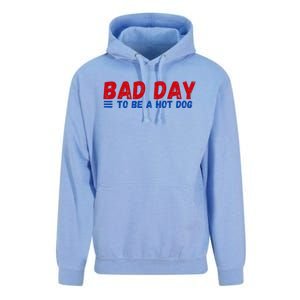 Bad Day To Be A Hot Dog Unisex Surf Hoodie