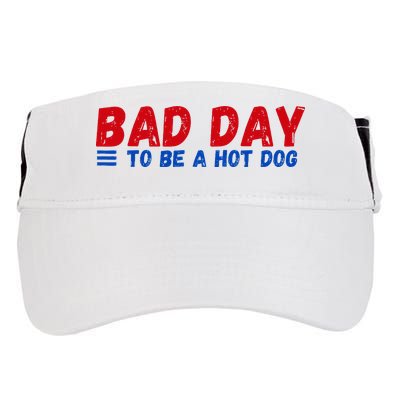 Bad Day To Be A Hot Dog Adult Drive Performance Visor