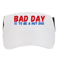Bad Day To Be A Hot Dog Adult Drive Performance Visor