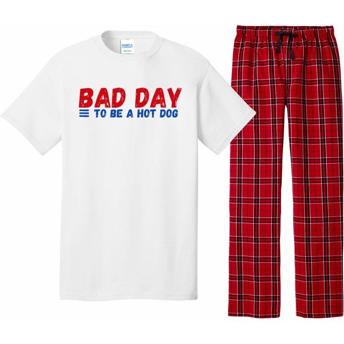 Bad Day To Be A Hot Dog Pajama Set