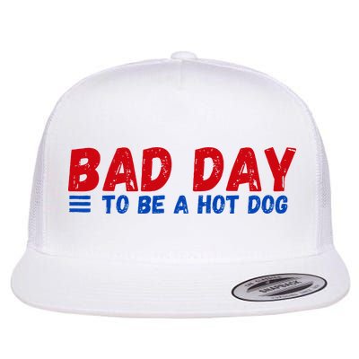 Bad Day To Be A Hot Dog Flatbill Hat