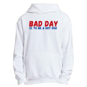 Bad Day To Be A Hot Dog Urban Pullover Hoodie