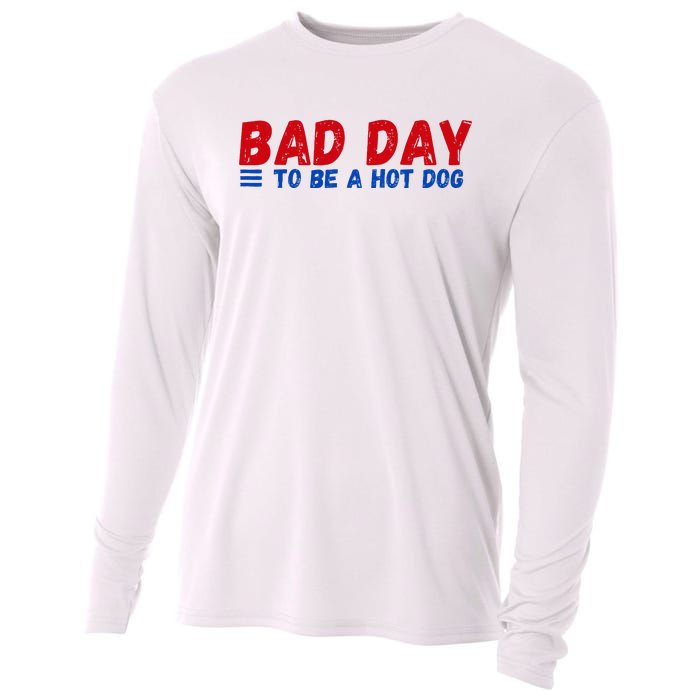 Bad Day To Be A Hot Dog Cooling Performance Long Sleeve Crew